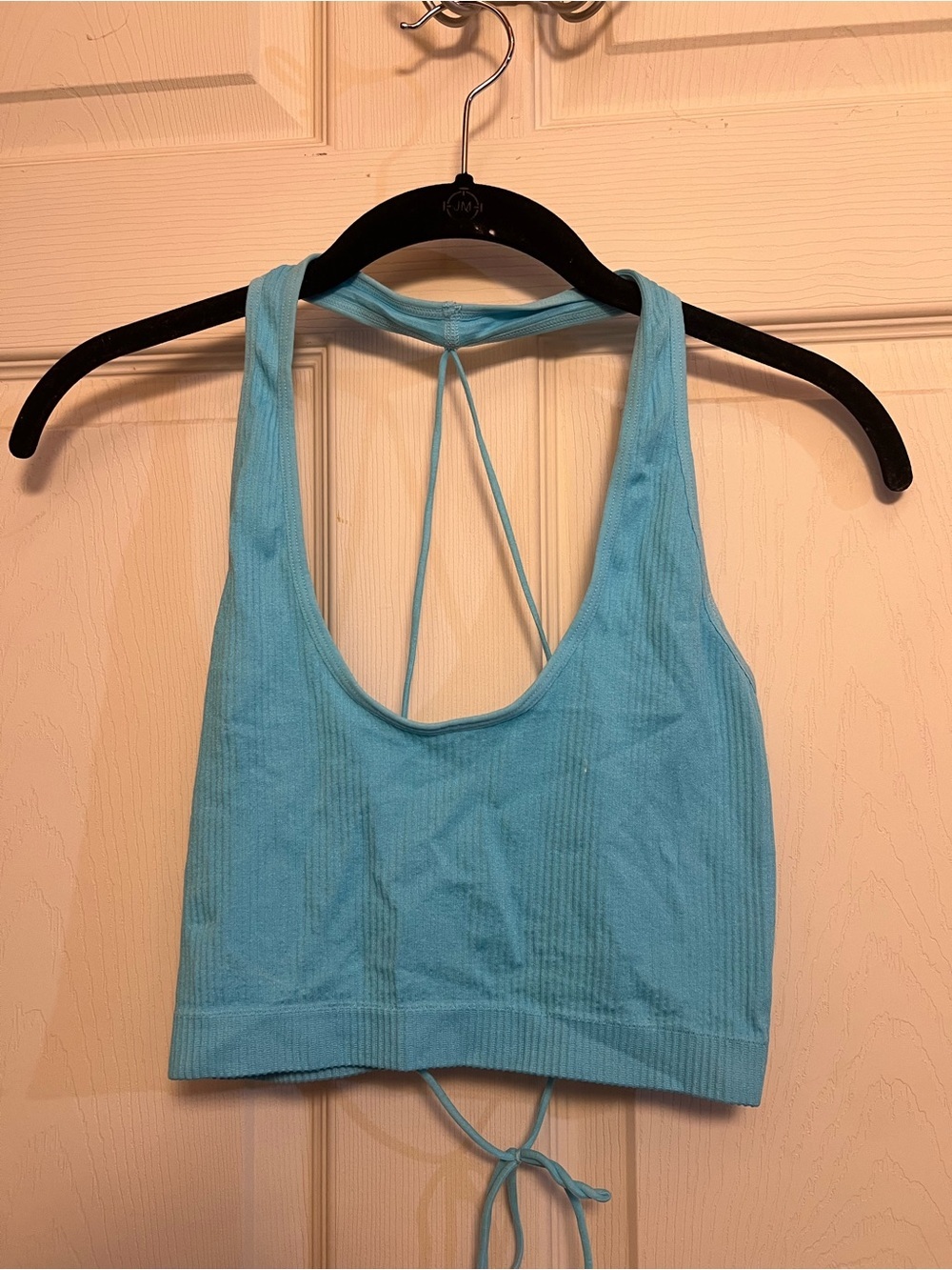Primark Light Blue Ribbed bralette